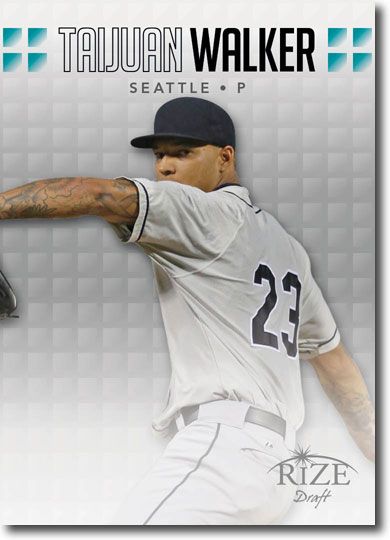 TAIJUAN WALKER 2013 Rize Draft Baseball Rookie Card RC