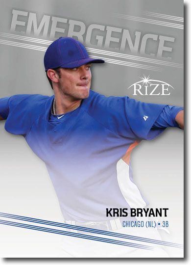 KRIS BRYANT 2013 Rize Rookie Draft EMERGENCE RC
