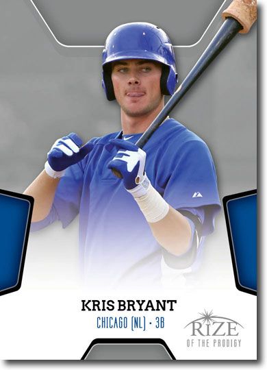 KRIS BRYANT 2013 Rize Rookie Draft PRODIGY RC