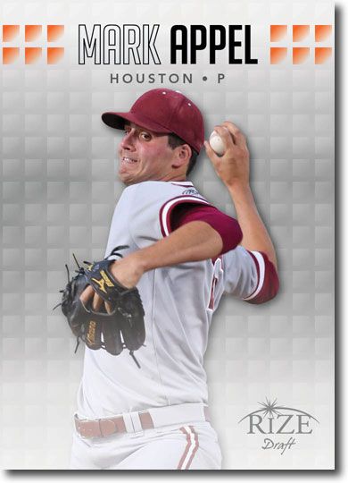 10-Ct Lot MARK APPEL 2013 Rize Baseball Rookies Draft RCs