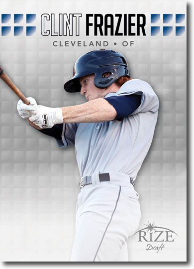 10-Ct Lot CLINT FRAZIER 2013 Rize Baseball Rookies Draft RCs