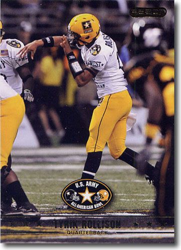 (5) 2009 Tyrik Rollison Razor / Leaf US Army All-American Football RCs