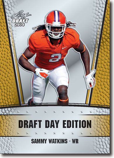 2014 Leaf DRAFT 12-Card GOLD SET * Johnny Manziel * Teddy Bridgewater * Watkins