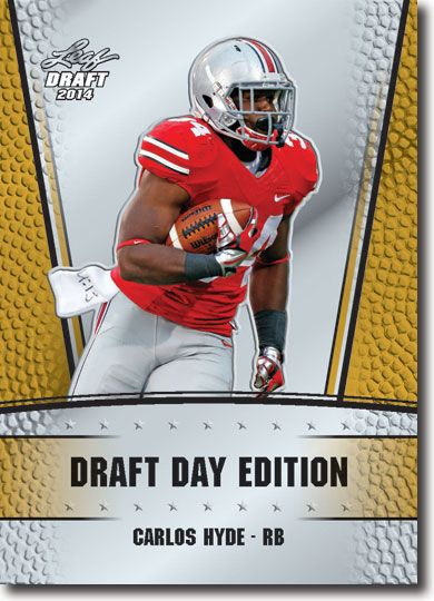 2014 Leaf DRAFT 12-Card GOLD SET * Johnny Manziel * Teddy Bridgewater * Watkins