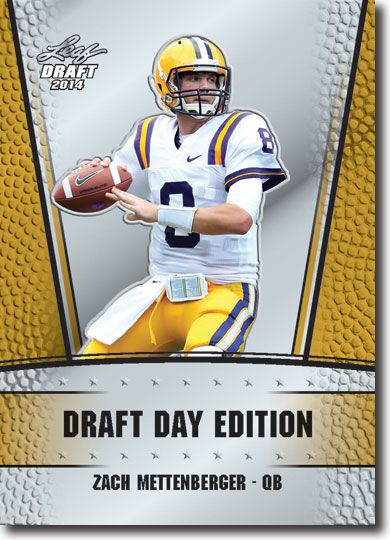 2014 Leaf DRAFT 12-Card GOLD SET * Johnny Manziel * Teddy Bridgewater * Watkins