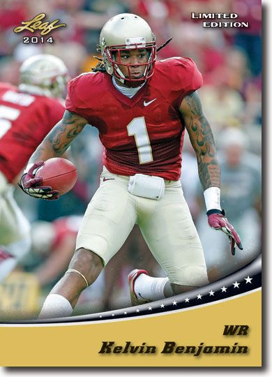 2014 Leaf LIMITED 12-Card GOLD SET Johnny Manziel * Teddy Bridgewater * Watkins