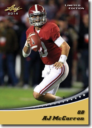 2014 Leaf LIMITED 12-Card GOLD SET Johnny Manziel * Teddy Bridgewater * Watkins