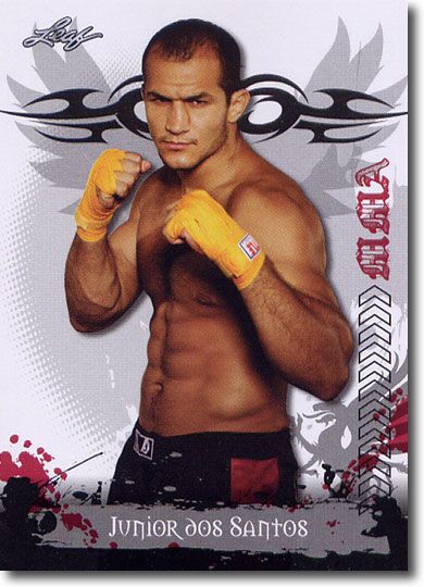 5-Count Lot 2010 Junior dos Santos Leaf MMA Mint Rookies