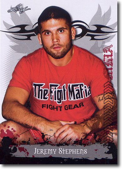 5-Count Lot 2010 Jeremy Stephens Leaf MMA Mint Rookies
