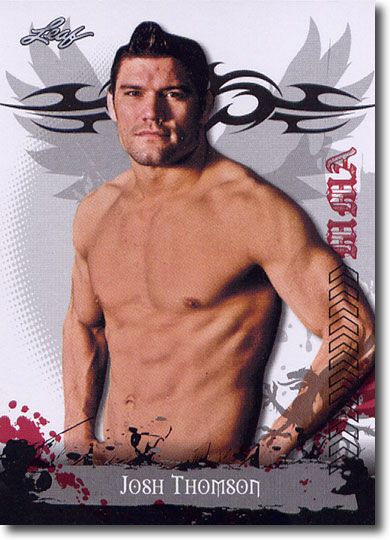 5-Count Lot 2010 Josh Thomson Leaf MMA Mint Rookies