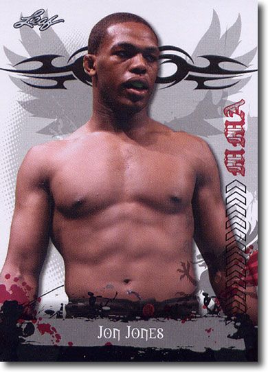 5-Count Lot 2010 Jon Jones Leaf MMA Mint Rookies