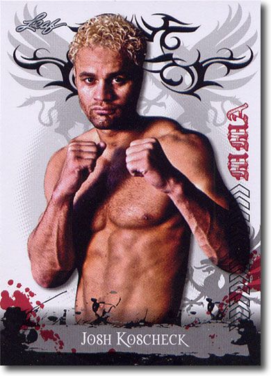 5-Count Lot 2010 Josh Koscheck Leaf MMA Mint Rookies