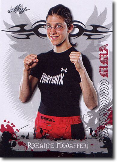 5-Count Lot 2010 Roxanne Modafferi Leaf MMA Mint Rookies