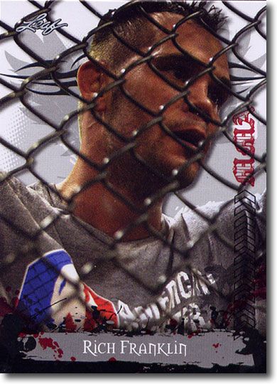 5-Count Lot 2010 Rich Franklin Leaf MMA Mint Rookies