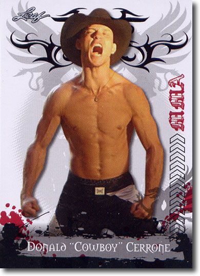 5-Count Lot 2010 Donald Cowboy Cerrone Leaf MMA Mint Rookies