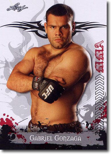 5-Count Lot 2010 Gabriel Gonzaga Leaf MMA Mint Rookies