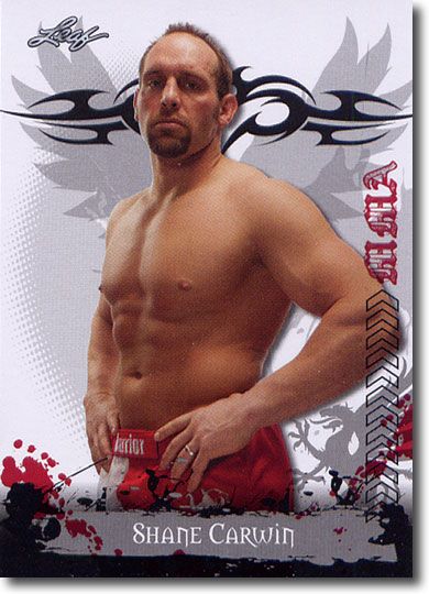 5-Count Lot 2010 Shane Carwin Leaf MMA Mint Rookies
