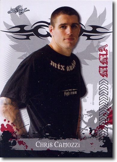 5-Count Lot 2010 Chris Camozzi Leaf MMA Mint Rookies