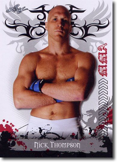 5-Count Lot 2010 Nick Thompson Leaf MMA Mint Rookies