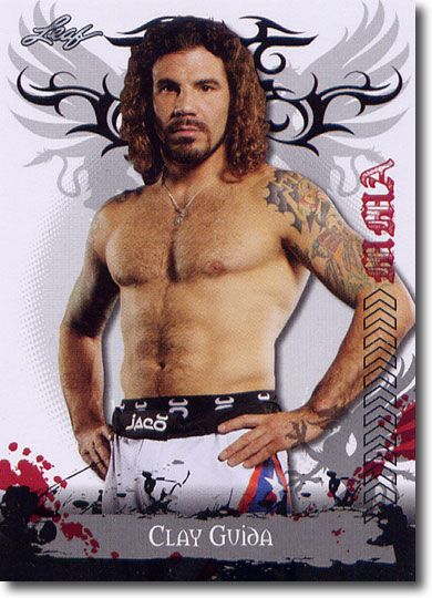 5-Count Lot 2010 Clay Guida Leaf MMA Mint Rookies