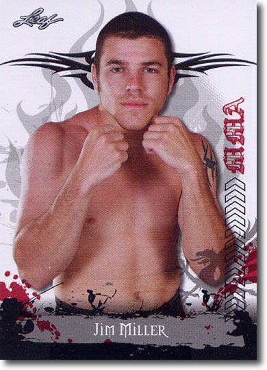 5-Count Lot 2010 Jim Miller Leaf MMA Mint Rookies