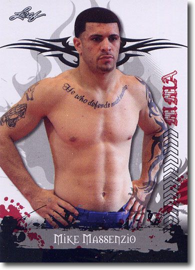 5-Count Lot 2010 Mike Massenzio Leaf MMA Mint Rookies