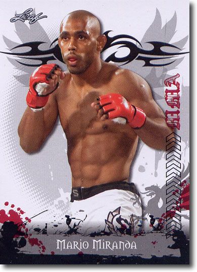 5-Count Lot 2010 Mario Miranda Leaf MMA Mint Rookies