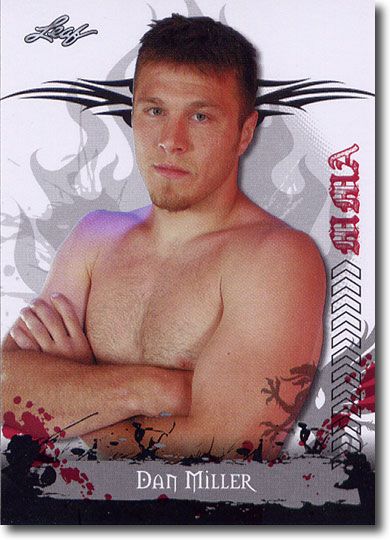 5-Count Lot 2010 Dan Miller Leaf MMA Mint Rookies