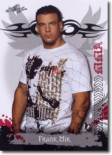 5-Count Lot 2010 Frank Mir Leaf MMA Mint Rookies