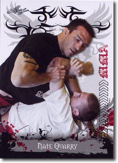 5-Count Lot 2010 Nate Quarry Leaf MMA Mint Rookies