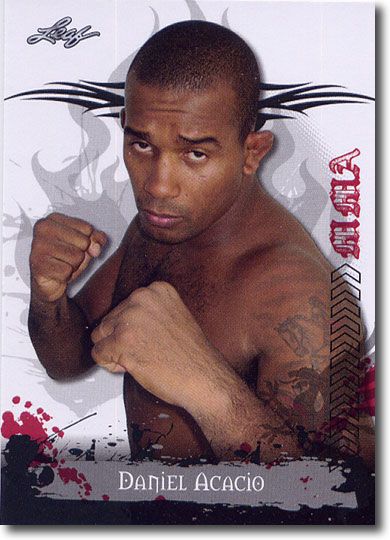 5-Count Lot 2010 Daniel Acacio Leaf MMA Mint Rookies