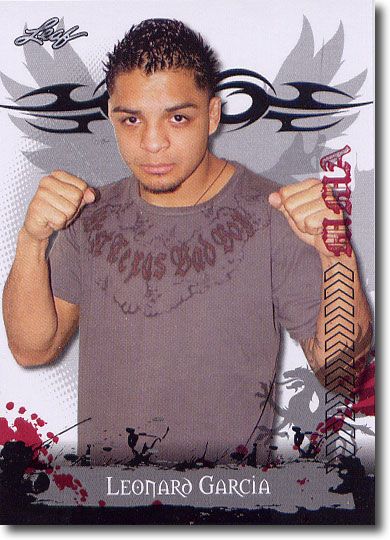 5-Count Lot 2010 Leonard Garcia Leaf MMA Mint Rookies