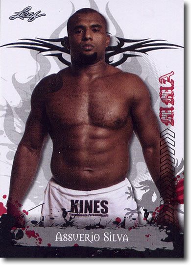 5-Count Lot 2010 Assuerio Silva Leaf MMA Mint Rookies