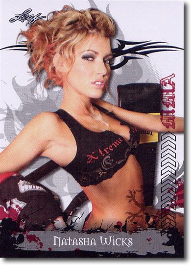 5-Count Lot 2010 Natasha Wicks Leaf MMA Mint Rookies