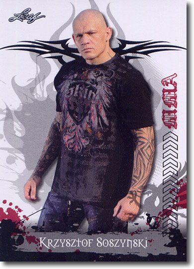 5-Count Lot 2010 Krzysztof Soszynski Leaf MMA Mint Rookies