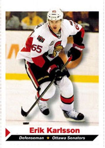 2012 Sports Illustrated SI for Kids #173 ERIK KARLSSON Hockey Card