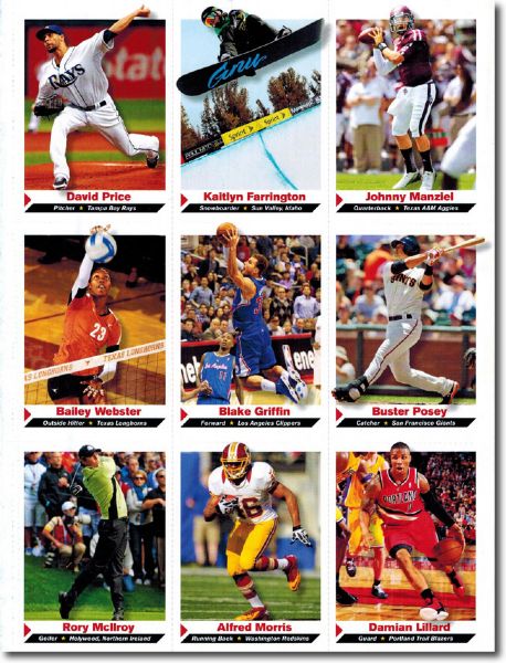(10) 2013 Sports Illustrated SI for Kids #214 RORY McILROY Golf Cards Mcllroy