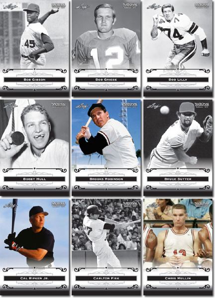 2012 LEAF National Convention EXCLUSIVE Hall of Fame NSCC Promo Set * 98 Cards!