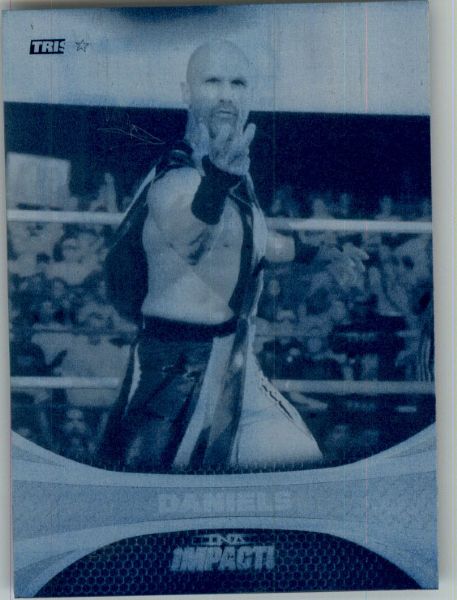 2009 TriStar TNA WWE Impact DANIELS #03 Printing Press Plate 1/1