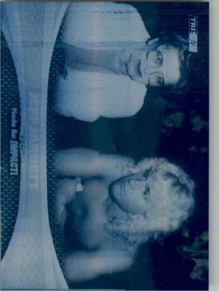 2009 TriStar TNA WWE Impact JEFF JARRETT #90 Printing Press Plate 1/1