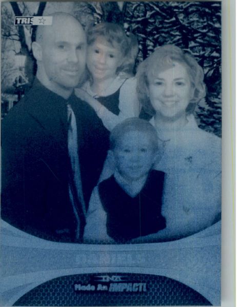 2009 TriStar TNA WWE Impact DANIELS #98 Printing Press Plate 1/1