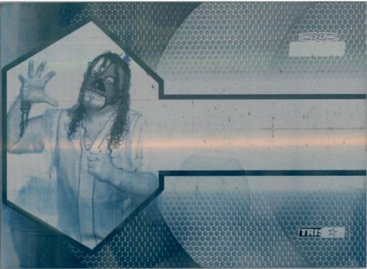2009 TriStar TNA WWE Impact ABYSS #IA-01 Printing Press Plate 1/1