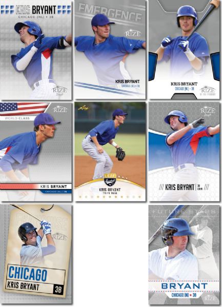 *HUGE* 2013 * KRIS BRYANT * Assorted 64-Card Rookie Lot CHICAGO CUBS