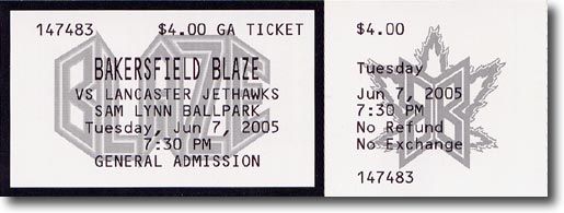 5-Count Lot 2005 Stephen Drew Professional Debut Rookie Tickets
