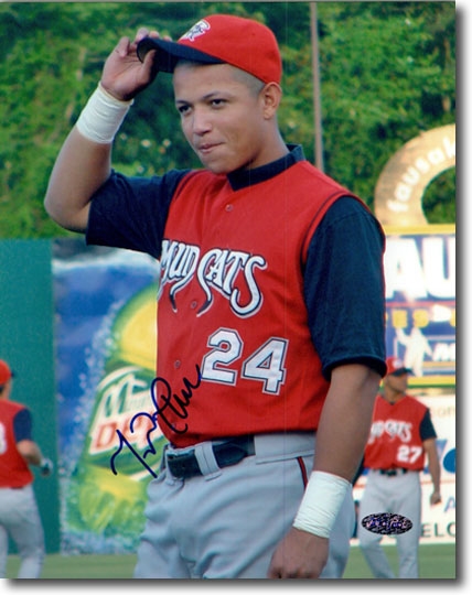 MIGUEL CABRERA 2002 Certified Autograph Rookie #3 Auto 8x10 Photo TIGERS