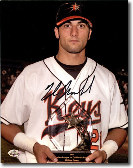 NICK MARKAKIS 2002 Certified Autograph Rookie #2 Auto 8x10 Photo BRAVES