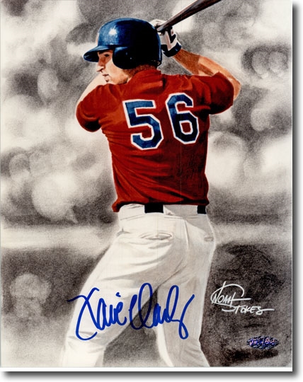 XAVIER NADY 2002 Certified Autograph Rookie Auto 8x10 Photo PADRES