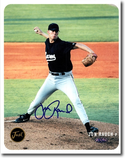 JON RAUCH 2002 Certified Autograph Rookie Auto 8x10 Photo WHITE SOX