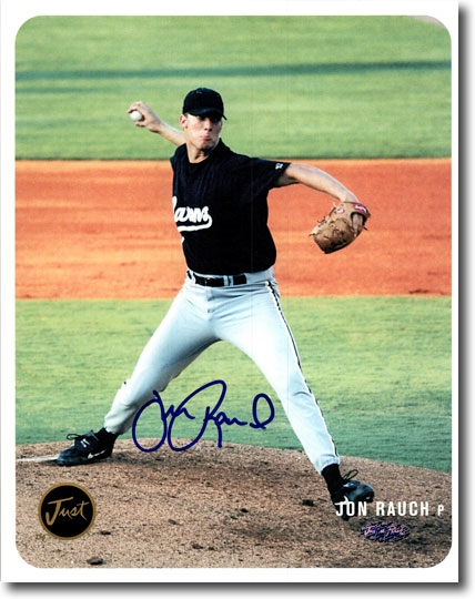 JON RAUCH 2002 Certified Autograph Rookie Auto 8x10 Photo WHITE SOX