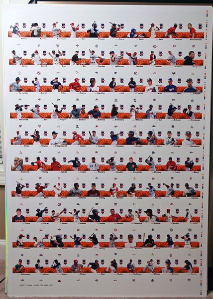 2008 TriStar Projections (a) ORANGE Auto UNCUT Sheet *TEHERAN BRANTLEY DONALDSON